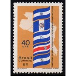 C -706 - 150 Anos das Repúblicas Centro-Americanas - 1971 