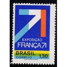 C-707 - Exposição "França 71"-  Ano 1971 