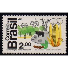 C-0768 - Homenagem á Terra e ao Homem - Ano 1972 - Exportacao Agricultura Pecuaria