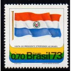 C-0777 - Visita do Presidente Alfredo Stroessner - Paraguai - Ano 1973