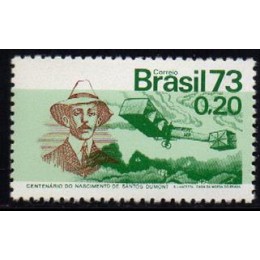 C -792 - Cent. do Nasc. Alberto Santos Dumont - Ano 1973 C -792 - Cent. do Nasc. Alberto Santos Dumont - Ano 1973