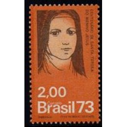 C -805 - Cent. do Nasc. de Sta Teresa do Menino Jesus - Ano 1973 C -805 - Cent. do Nasc. de Sta Teresa do Menino Jesus - Ano 1973