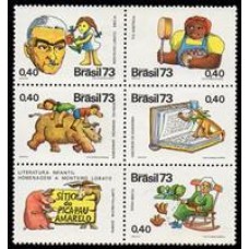 C -806/810( conjunto) - Homenagem a Monteiro Lobato - Ano 1973
