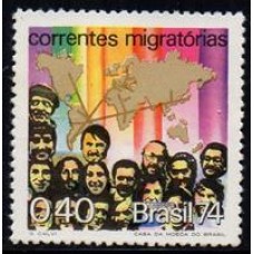 C-0841 - Formação da Etnia Brasileira - Correntes Migratórias - Ano 1974