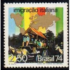 C-0843 - Formação da Etnia Brasileira - Correntes Migratórias - Ano 1974