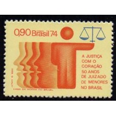C-0870 - Cinq. do Juizado de Menores no Brasil - Ano 1974