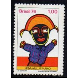 C -948 - Teatro Popular no Brasil - Mamulengos - Ano 1976 C -948 - Teatro Popular no Brasil - Mamulengos - Ano 1976