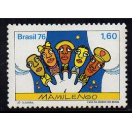 C -950 - Teatro Popular no Brasil - Mamulengos - Ano 1976