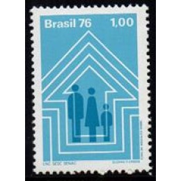 C -952 - Homenagem ao SESC e ao SENAC - Ano 1976
