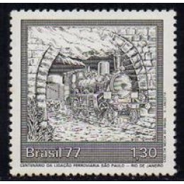 C -991 - Centenário da Ligação Ferroviária Sáo Paulo - Rio de Janeiro - Ano 1977