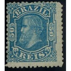 Império - Dom Pedro II - Nº48 - 50 Réis - Novo
