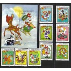 Grenada Grenadines - Disney - Natal - Ano 1983