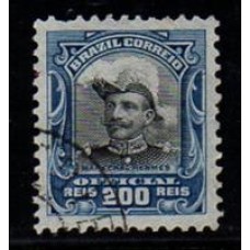 Oficiais O18 - Oficiais - 200 Réis - Hermes da Fonseca - Carimbado