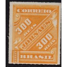 Jornais  J-06 - Cifras Obliquas Laranja - Novo