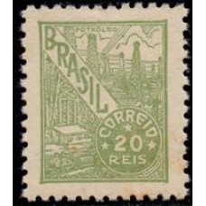 Nº  354 -Filigrana Correio Estrela Brasil - sem carimbo