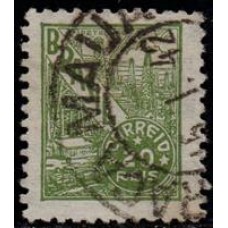 Nº 354 -Filigrana Correio Estrela Brasil - carimbado