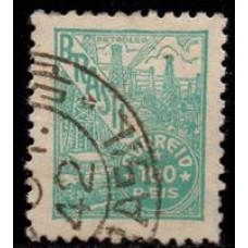 Nº  356 - Filigrana Correio Estrela Brasil - carimbado