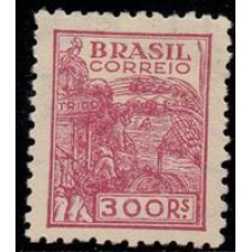 Nº 358 - Filigrana Correio Estrela Brasil - sem carimbo