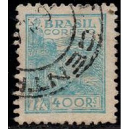 Nº  359 - Filigrana Correio Estrela Brasil - carimbado