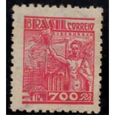 Nº 362 - Filigrana Correio Estrela Brasil - sem carimbo