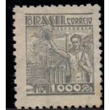 Nº 363 - Filigrana Correio Estrela Brasil "P" -sem carimbo