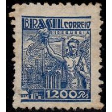 Nº 364 - Filigrana Correio Estrela Brasil"P" - sem carimbo