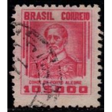 Nº 423 - Filigrana Correio Estrela Brasil - carimbado