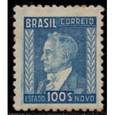 Nº 370 - Filigrana Correio Estrela Brasil "P" - sem carimbo