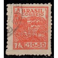 RHM 467 - Filigrana Correio ESTRELA - carimbado