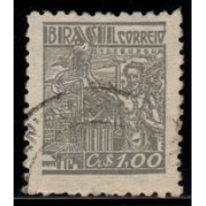 RHM 485 - Filigrana Correio ESTRELA BRASIL - carimbado