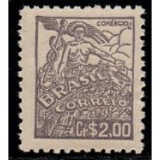 RHM 487 - Filigrana Correio ESTRELA BRASIL - sem carimbo