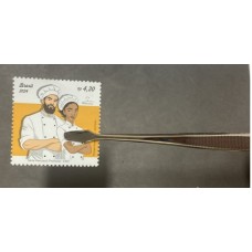 Pinça para Selos - Prateada (15 cm) - PCCB 