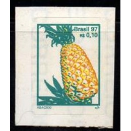 Regular Nº738 - Frutas Auto Adesivo - Percê em Linha - ABACAXI - sem carimbo Regular Nº738 - Frutas Auto Adesivo - Percê em Linha - ABACAXI - sem carimbo