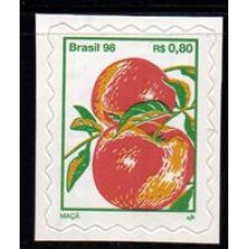 RHM 755 B3 - Frutas Auto Adesivo - Percê em Ondas - MAÇÃ - sem carimbo    