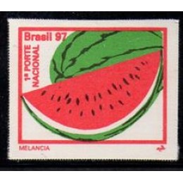 Regular Nº766 - Frutas em Microsserrilha - MELANCIA - sem carimbo Regular Nº766 - Frutas em Microsserrilha - MELANCIA - sem carimbo