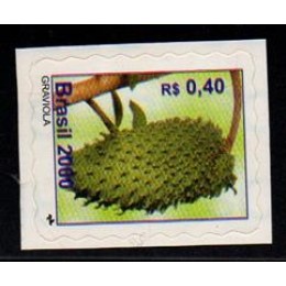 Regular Nº 792 - Frutas Autoadesivo Percê em Ondas - GRAVIOLA - sem carimbo Regular Nº 792 - Frutas Autoadesivo Percê em Ondas - GRAVIOLA - sem carimbo
