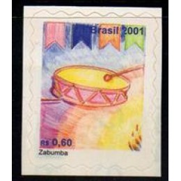 RHM 810 - Instrumentos Musicais : ZABUMBA - sem carimbo RHM 810 - Instrumentos Musicais : ZABUMBA - sem carimbo