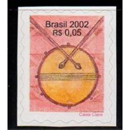 Regular Nº816 - Instrumentos Musicais : CAIXA CLARA - sem carimbo