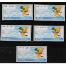 SE - 025 / 029 - Selo-Etiqueta - Ararajuba - Novo    