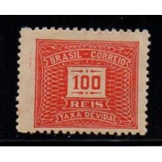 Taxa X - 48 - Filigrana - Casa da Moeda - Novo