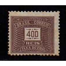 Taxa X - 50 - Filigrana - Casa da Moeda - Novo