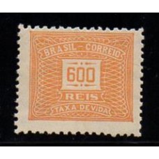 Taxa X - 52 - Filigrana - Casa da Moeda - Novo