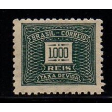 Taxa X - 72 - Filigrana - Cruzeiro - Novo