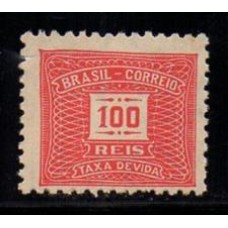 X - 083 - Taxas - Filigrana - Correio Brasil - Novo