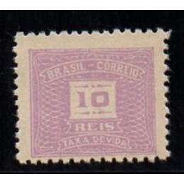 Taxa X - 90 - Filigrana - Casa Mais - Novo