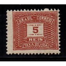 Taxa X - 47 - Filigrana - Casa da Moeda - Novo