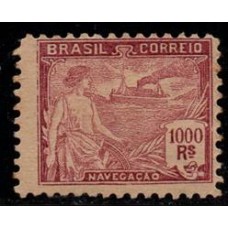 Vovo -  Nº 205 -  Filigrana Casa da Moeda D - sem carimbo