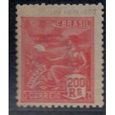 Vovo - Nº 214 -  Filigrana Estadão E - sem carimbo