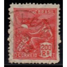 Vovo -  Nº 221 -  Filigrana Casa da Moeda Estrela - carimbado