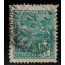 Vovo - Nº 254 -  Filigrana EU Brasil regular - carimbado